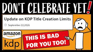 Amazon KDP Update 2026: 2 Books Per Week Title Creation Limit Could Impact Your 2027 KDP Earnings!
