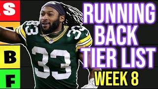 Top 24 Running Back Rankings (TIER LIST) Week 8 Fantasy Football