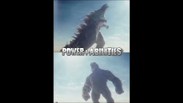Godzilla (evolved) vs Kong (beast glove)
