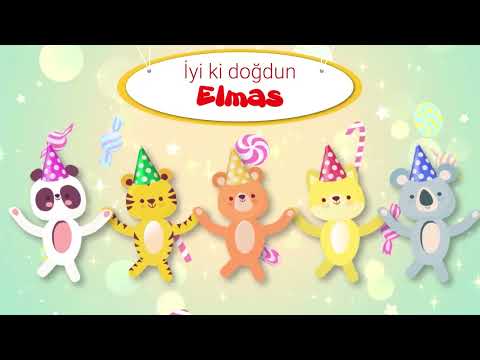 İyi ki Doğdun ELMAS - İsme Özel Çocuk Doğum Günü Şarkısı