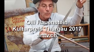 arttv Thurgauer Kulturpreis 2017 Clown Olli Hauenstein