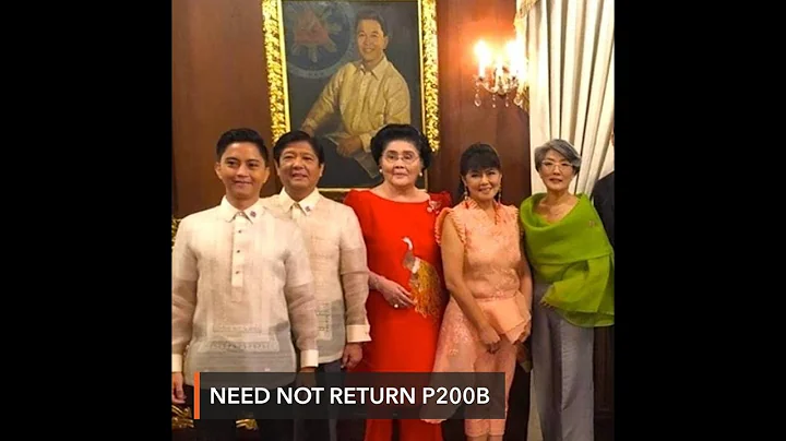 Court rules: Marcos family need not return P200B in 'ill-gotten wealth' - DayDayNews