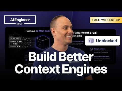 Mergeable by default: Building the context engine to save time and tokens — Peter Werry, Unblocked video thumbnail