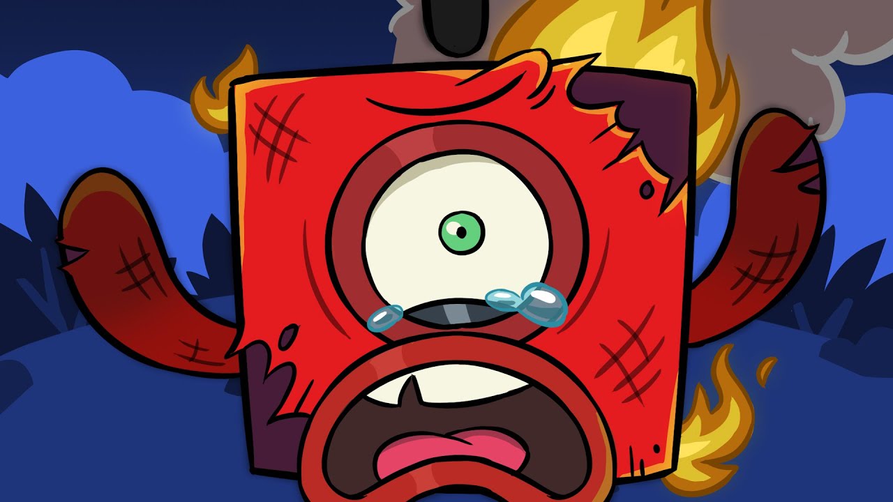 Искусственный интеллект убивает Numberblocks!