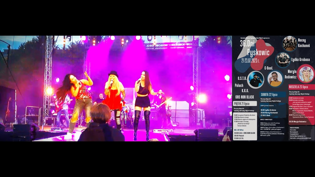 23.07.2023 KONCERT - Kasa i sex - Maryla Rodowicz, 36.Dni Pyskowic 2023
