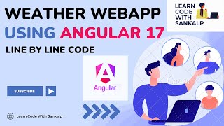 Angular weather App using Angular 17 | Learn Code With Sankalp screenshot 5