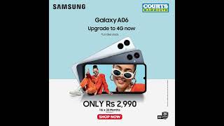 Samsung Galaxy A06 — ONLY Rs 2,990 at Courts Mammouth