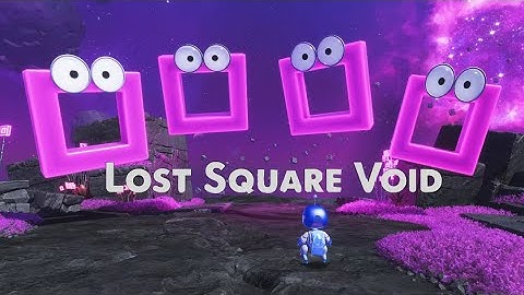 ASTRO BOT — Lost Square Void | Gameplay Walkthrough FULL GAME [4K 60FPS PS5] – No Commentary