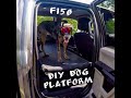 F150 DIY Dog Platform. Back seats still in! (4 Door)