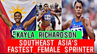 (FULL)KAYLA RICHARDSON,Fastest Southeast Asia's Sprinter!SEA GAMES 2022