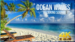 🐬🐋Calming Ocean Waves Sound For Stress Relief🐋Успокаивающая Атмосфера Океана Чайки Солнце Красота👍