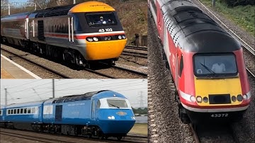 HSTs in action: An icon of the railways