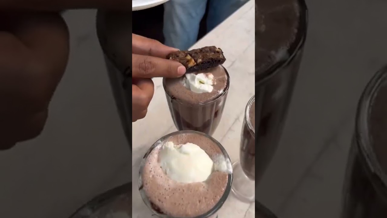 Making Ice cream Glass