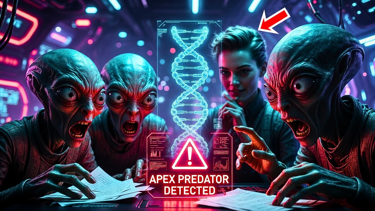 «Инопланетяне просканировали ДНК человека… Затем компьютер задал вопрос:»Что это за хищник?”