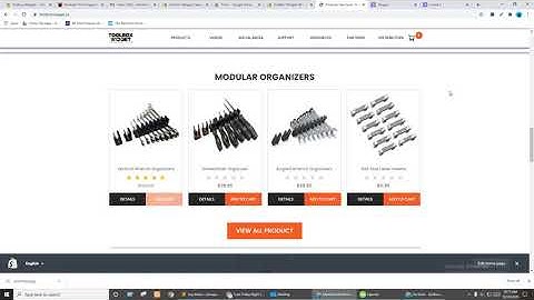 Home Page design with demo website in Shogun