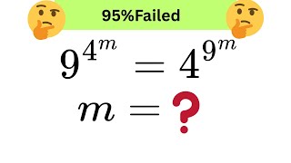 "Only 5% Can Solve This Mind-Blowing Math Puzzle | Find the Value of m!"