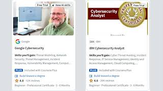 IBM Cybersecurity Analyst VS Google Cybersecurity, which is better?