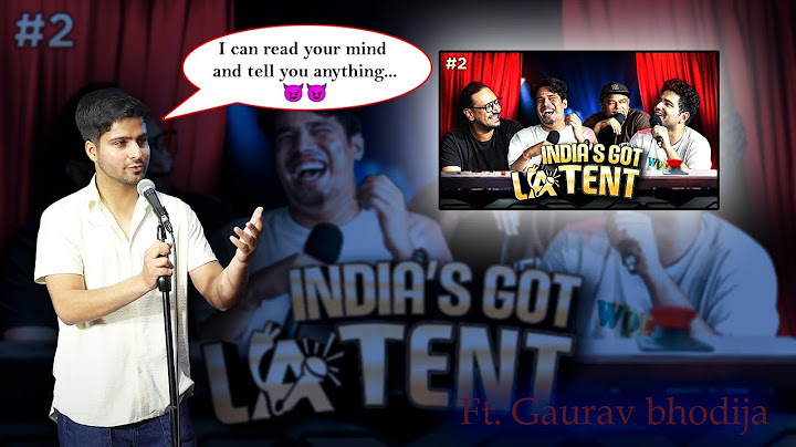 Megician at INDIA'S GOT LATENT | EP 02 ft. ‪@GamerFleet @JokeSingh  @KaranSinghMagic #samayraina