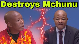 Julius Malema Destroy Senzo Mchunu about PKTT, 121 Dockets,Cat Matlala \& Mogotsi.