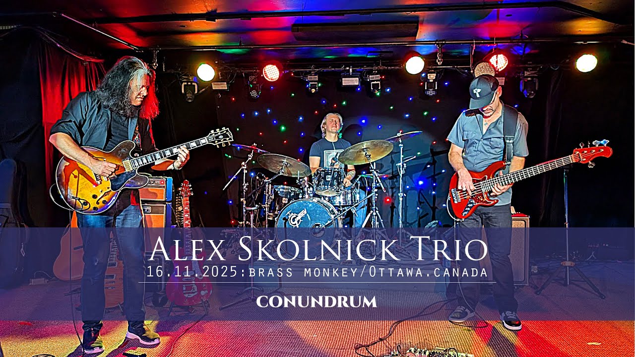 Guarda ALEX SKOLNICK TRIO - 5/6: CONUNDRUM (LIVE IN OTTAWA 2025) su YouTube Guarda ALEX SKOLNICK TRIO - 5/6: CONUNDRUM (LIVE IN OTTAWA 2025) su YouTube