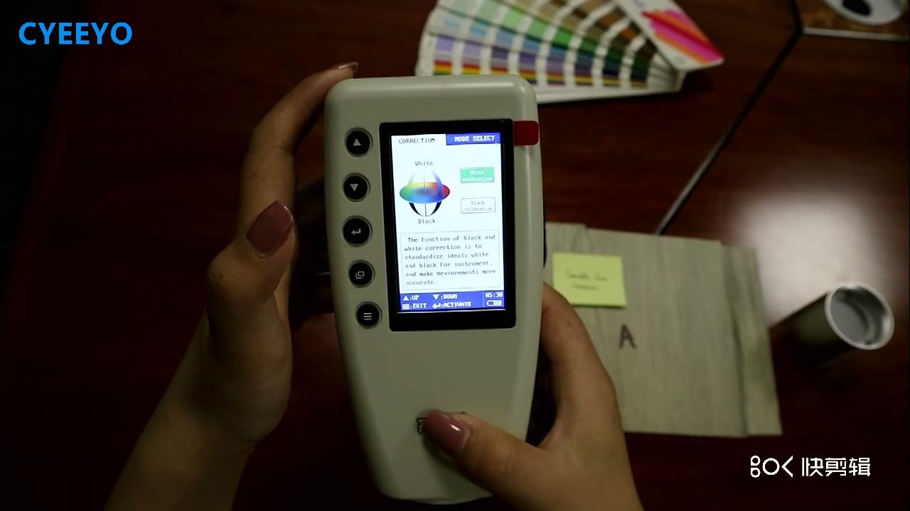 Handheld Color Meter Portable Tristimulus Precise Reader Hunter Lab