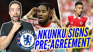 Nkunku SIGNS Chelsea Pre-Agreement For Next Season! | Martinelli To Chelsea?