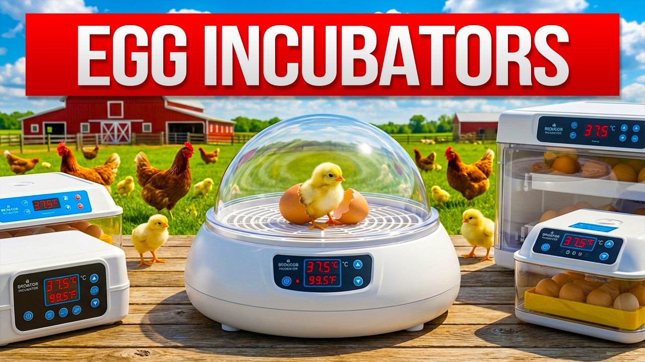 7 Best Egg Incubators You Can Buy in 2026 - YouTube
