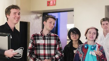 Bushnell Lobby Projection Behind the Scenes