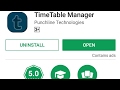 Time Table Manager