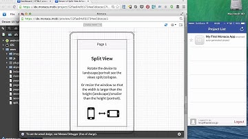 Onsen UI Getting Started Using Monaca Video Tutorial