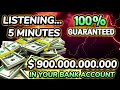 900 million you will receive a big amount of money after 10 minutes dua for calling money
