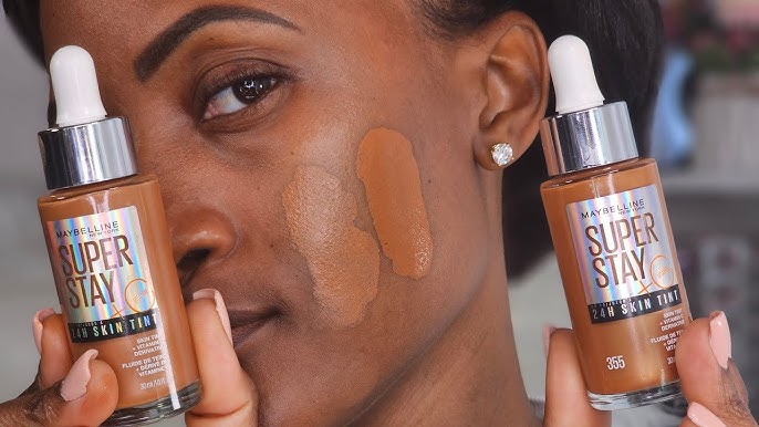 NEW* MAYBELLINE SUPER STAY SKIN TINT (355) REVIEW & 11 HOUR WEAR TEST 