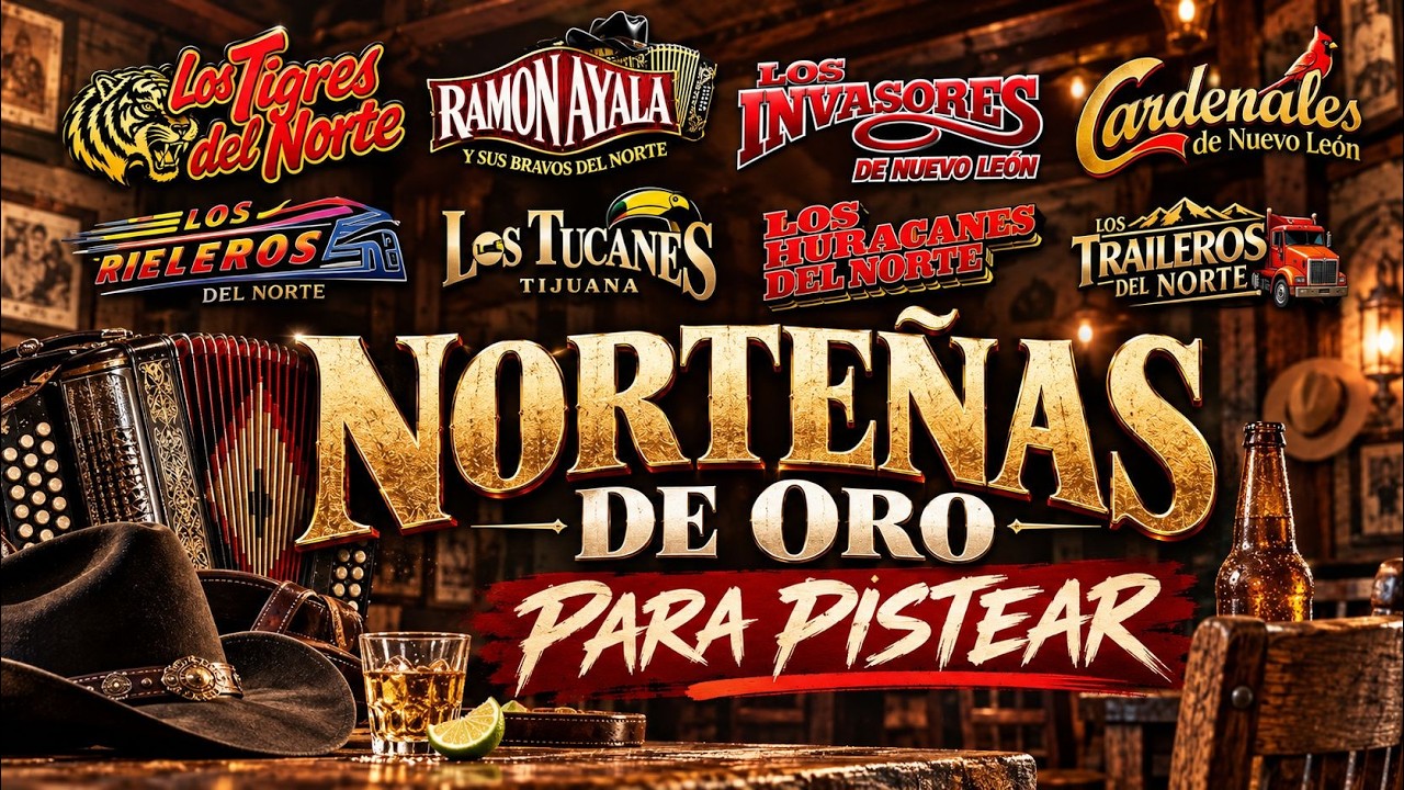 NORTEÑAS VIEJITAS🤠Los Tigres Del Norte, Ramón Ayala, Los Invasores, Cardenales - Puros Clásicos Mix