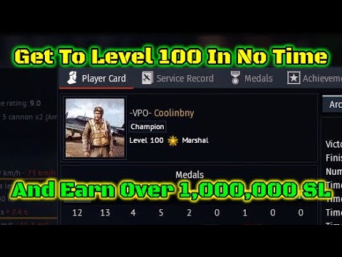 Account Rank Explained - What It Is + Rewards You Earn + How To Level It Quickly (War Thunder)