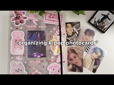 Видео: °organizing kpop photocards📓 stray kids, twice | моя коллекция фотокарт