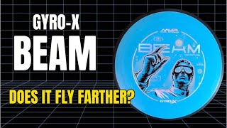 Throwing the Gyro-X Beam Prototype | New Disc Technology