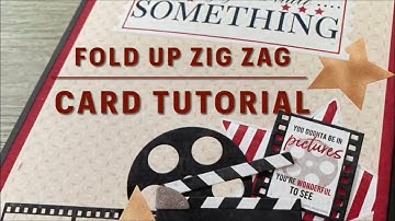 Fold Up Zig Zag Card Tutorial