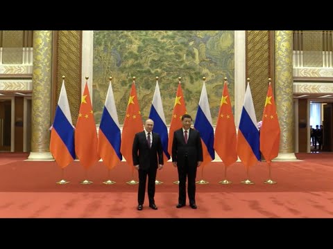 Putin arrives in Beijing for high-level talks with Xi