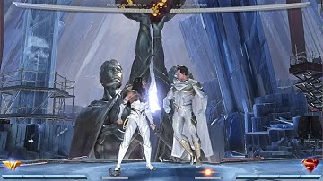 Injustice 2 - Wonder Woman Background Bounce Cross-Up Combo (788.99*)