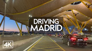[4K] Driving Madrid | New Urban Development of Valdebebas - Barajas Airport | POV 4K HDR