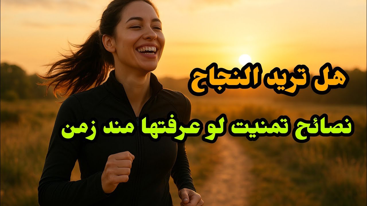 هل تريد النجاح نصائح تمنيت لو عرفتها مند زمن#اكسبلور