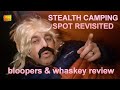 STEALTH CAMPING SPOT REVISITED | Stadium Of Light, Sunderland A.F.C | bloopers & whisky review