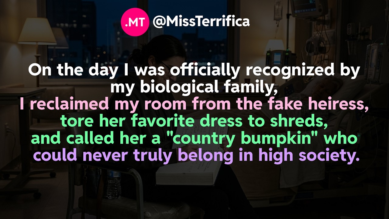 В день, когда меня официально признали моей биологической семьей, я вернула себе комнату, освобод...