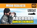 Uboat cómo abordar barcos enemigos