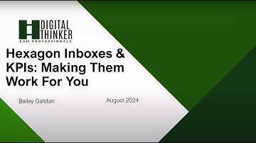 Inboxes and KPIs in HxGN EAM: How to make them work for you?