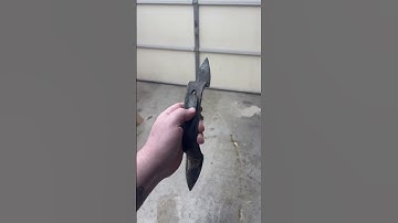 Nothing too fancy, but I made this latch for my gate today #blacksmith #forged #metalwork