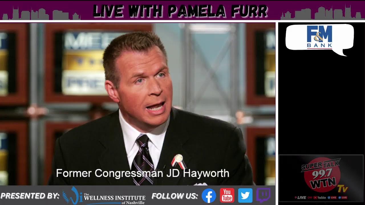 It is indeed Friday Eve! Come listen LIVE to the recovering Congressman JD Hayworth!
