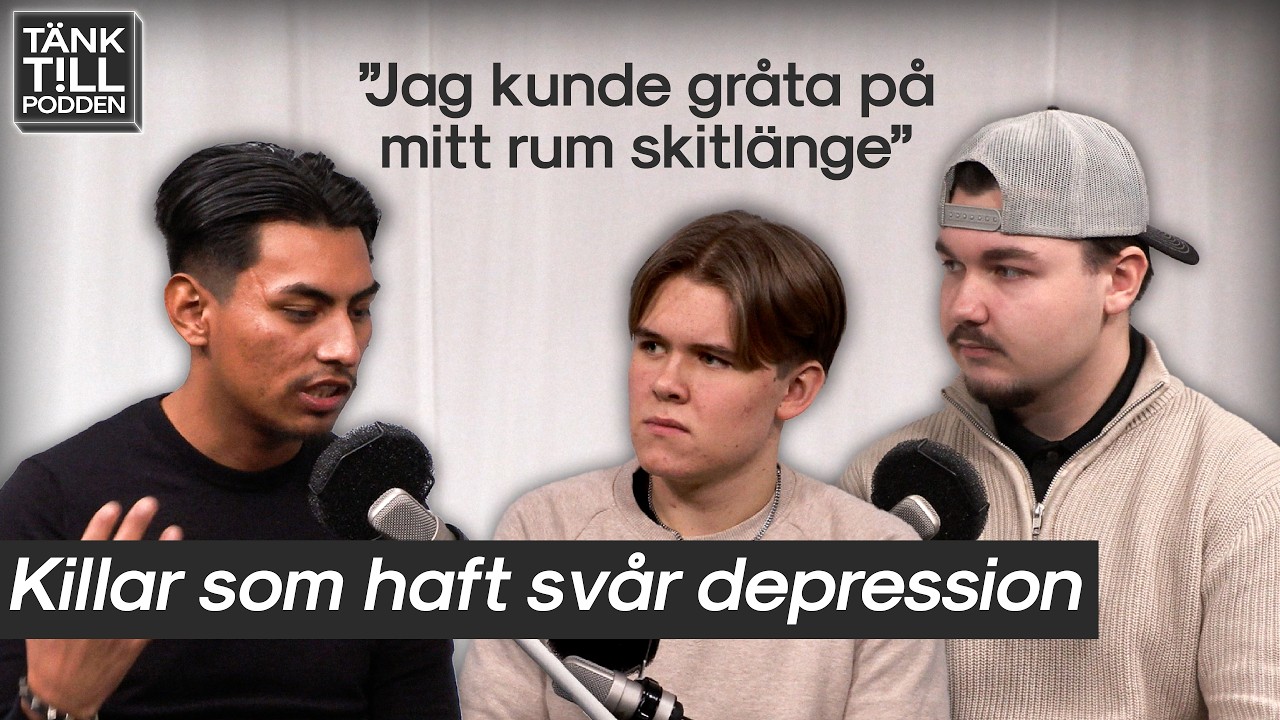 Killar som haft svår depression | 