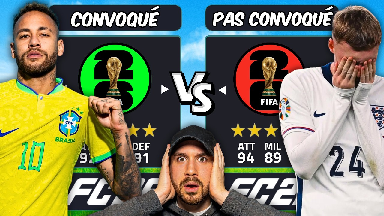 Convoqués vs Pas Convoqués à la Coupe du Monde !