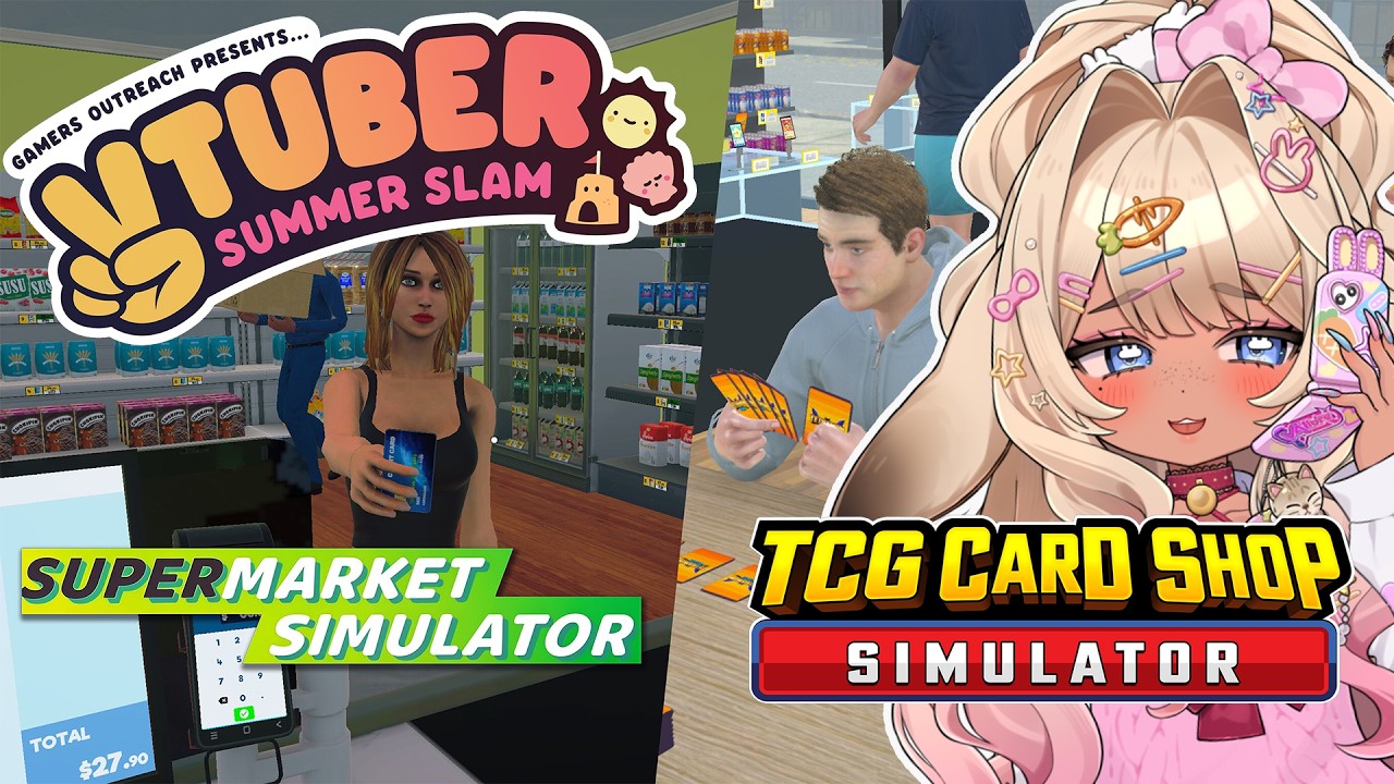 【VTuber Summer Slam!】GETTING TWO JOBS to Raise Money!